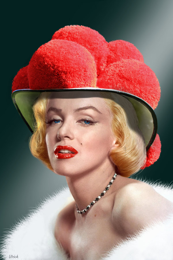 schwarzwaelder-bollenhutbild-Marilyn-Monroe-weisse-stola
